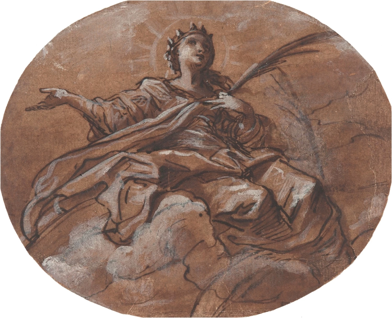 Martire tra le nuvole - Museo del Prado, Madrid